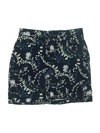 Pre-owned Croft & Barrow Casual Skirt In Blue