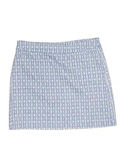 Pre-owned Croft & Barrow Casual Skirt In Blue