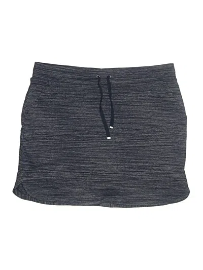 Pre-owned Croft & Barrow Casual Skirt In Blue