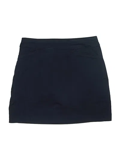 Pre-owned Croft & Barrow Casual Skirt In Blue