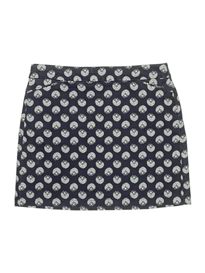 Pre-owned Croft & Barrow Casual Skirt In Blue