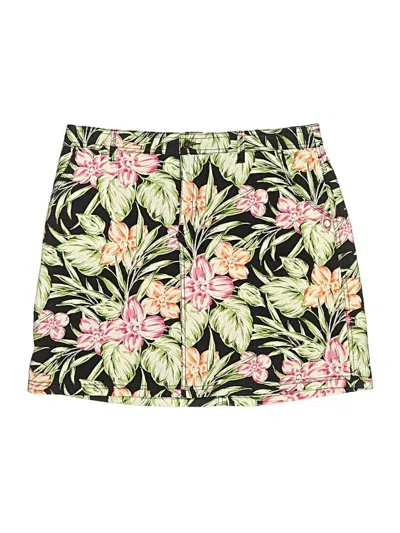 Pre-owned Croft & Barrow Casual Skirt In Green