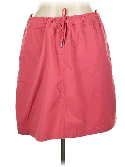 Pre-owned Croft & Barrow Casual Skirt In Pink