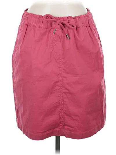 Pre-owned Croft & Barrow Casual Skirt In Pink