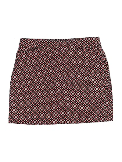 Pre-owned Croft & Barrow Casual Skirt In Red
