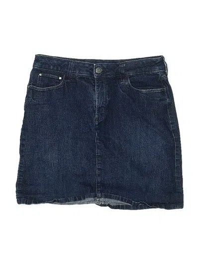 Pre-owned Croft & Barrow Denim Shorts In Blue