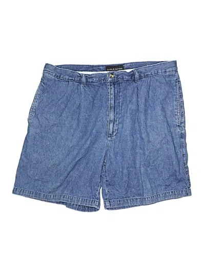Pre-owned Croft & Barrow Denim Shorts In Blue