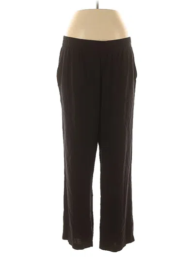 Pre-owned Croft & Barrow Dress Pants In Black