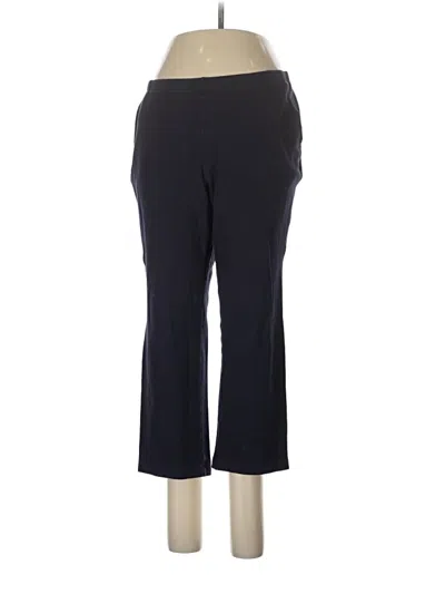 Pre-owned Croft & Barrow Dress Pants In Black