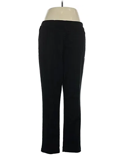 Pre-owned Croft & Barrow Dress Pants In Black