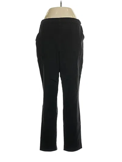 Pre-owned Croft & Barrow Dress Pants In Black