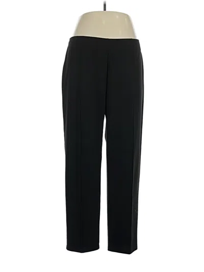 Pre-owned Croft & Barrow Dress Pants In Black