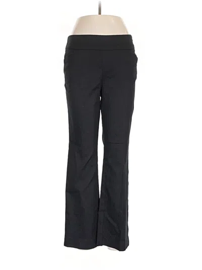 Pre-owned Croft & Barrow Dress Pants In Black