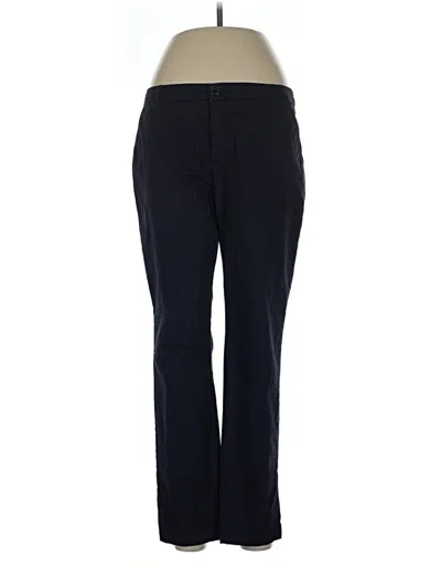 Pre-owned Croft & Barrow Dress Pants In Blue