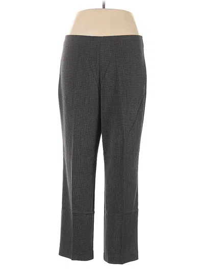 Pre-owned Croft & Barrow Dress Pants In Gray