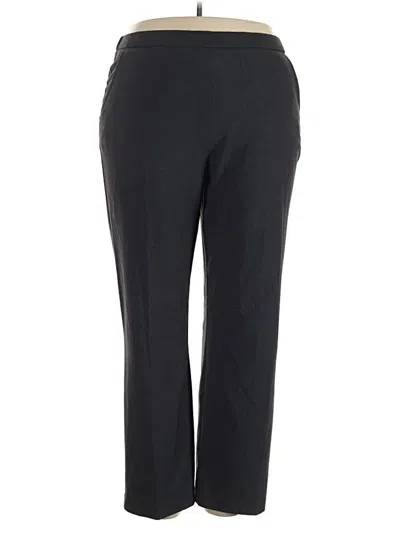 Pre-owned Croft & Barrow Dress Pants In Gray