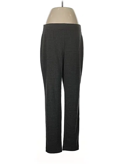 Pre-owned Croft & Barrow Dress Pants In Gray