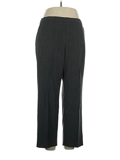 Pre-owned Croft & Barrow Dress Pants In Gray