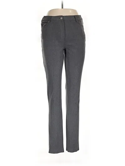 Pre-owned Croft & Barrow Dress Pants In Gray