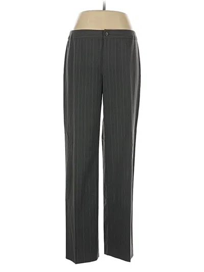 Pre-owned Croft & Barrow Dress Pants In Gray
