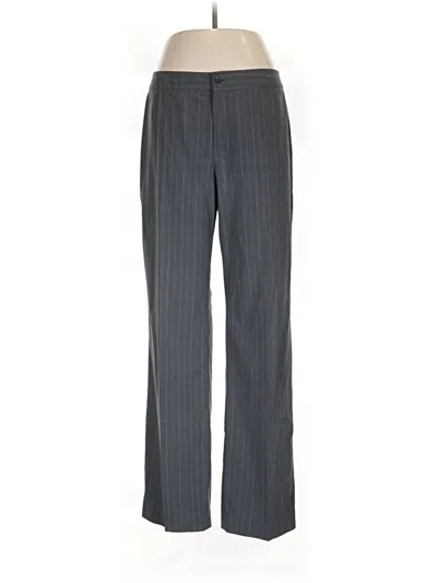 Pre-owned Croft & Barrow Dress Pants In Gray
