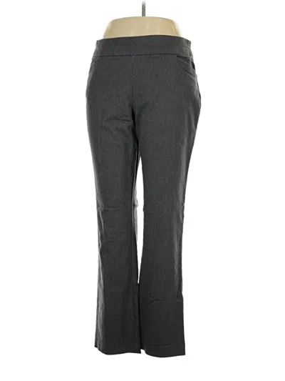 Pre-owned Croft & Barrow Dress Pants In Gray
