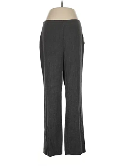 Pre-owned Croft & Barrow Dress Pants In Gray
