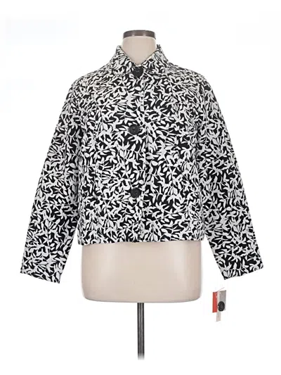 Croft & Barrow Faux Fur Jacket In White