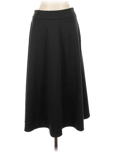 Pre-owned Croft & Barrow Formal Skirt In Black