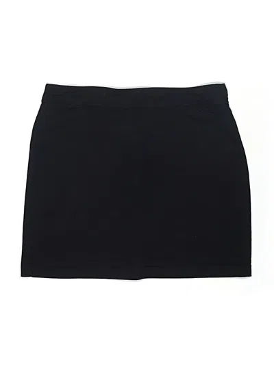 Pre-owned Croft & Barrow Formal Skirt In Black