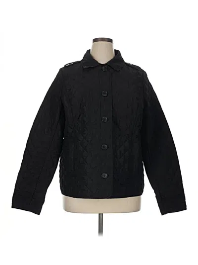 Pre-owned Croft & Barrow Jacket In Black