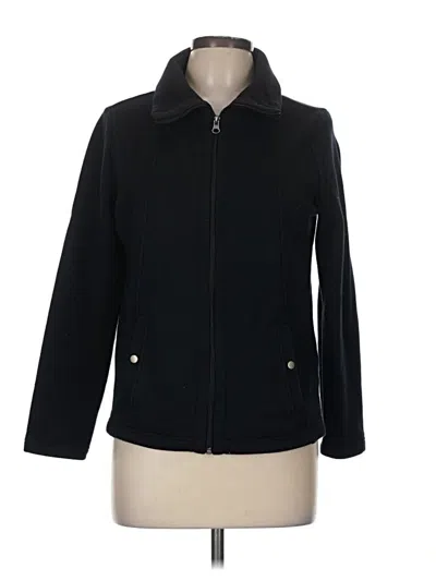 Pre-owned Croft & Barrow Jacket In Black