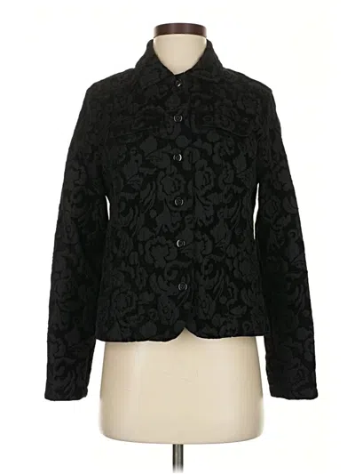 Pre-owned Croft & Barrow Jacket In Black
