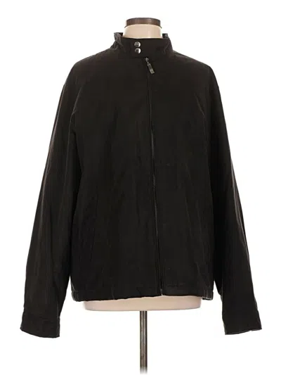 Pre-owned Croft & Barrow Jacket In Black