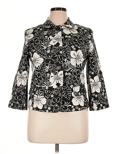 Pre-owned Croft & Barrow Jacket In Black