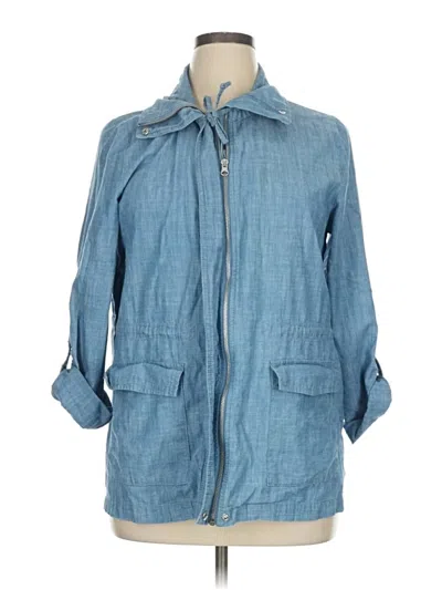 Pre-owned Croft & Barrow Jacket In Blue