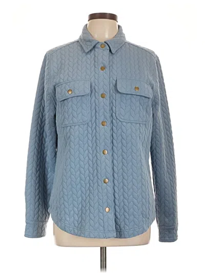 Pre-owned Croft & Barrow Jacket In Blue