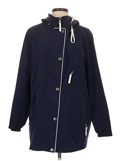 Pre-owned Croft & Barrow Jacket In Blue