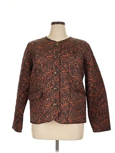 Pre-owned Croft & Barrow Jacket In Brown