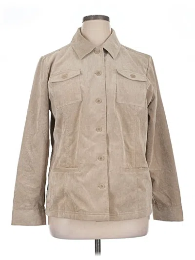 Pre-owned Croft & Barrow Jacket In Brown