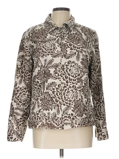 Pre-owned Croft & Barrow Jacket In Brown