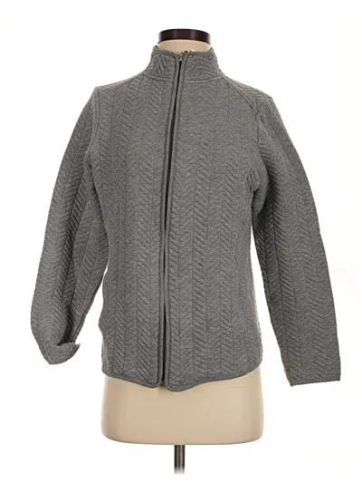 Pre-owned Croft & Barrow Jacket In Gray