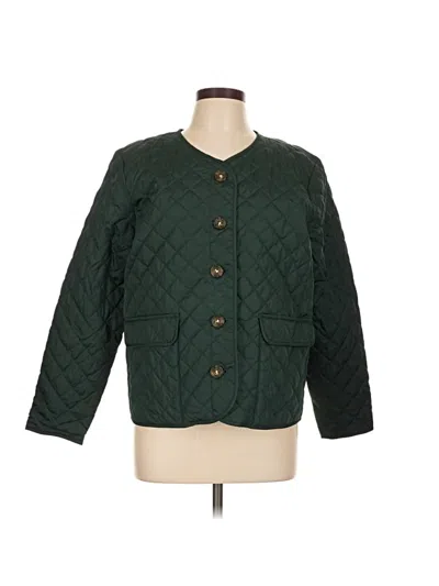 Pre-owned Croft & Barrow Jacket In Green