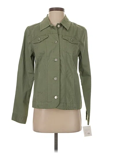 Pre-owned Croft & Barrow Jacket In Green