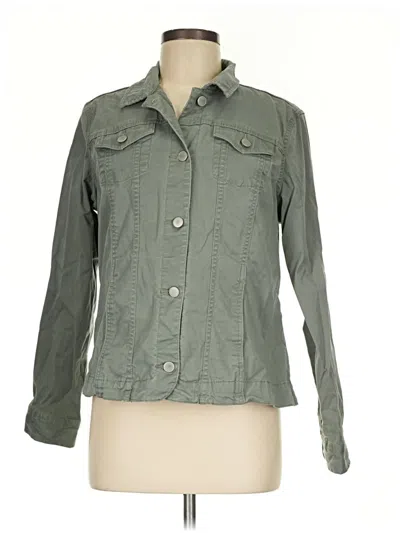Pre-owned Croft & Barrow Jacket In Green