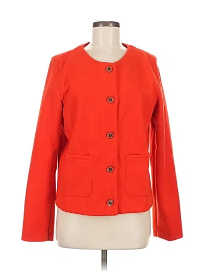 Pre-owned Croft & Barrow Jacket In Orange