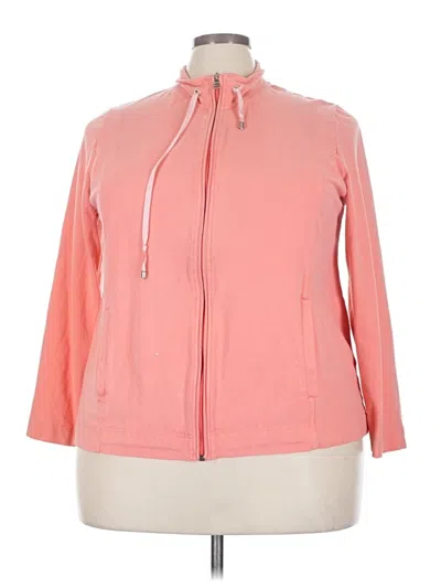Pre-owned Croft & Barrow Jacket In Pink