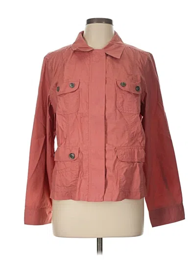 Pre-owned Croft & Barrow Jacket In Pink