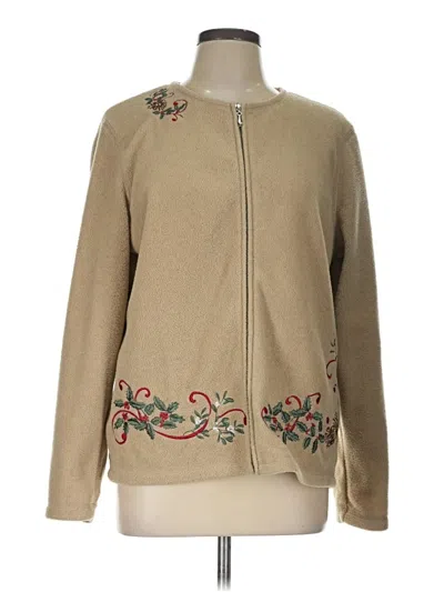 Pre-owned Croft & Barrow Jacket In Tan