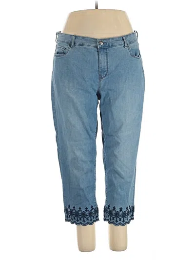 Pre-owned Croft & Barrow Jeans In Blue